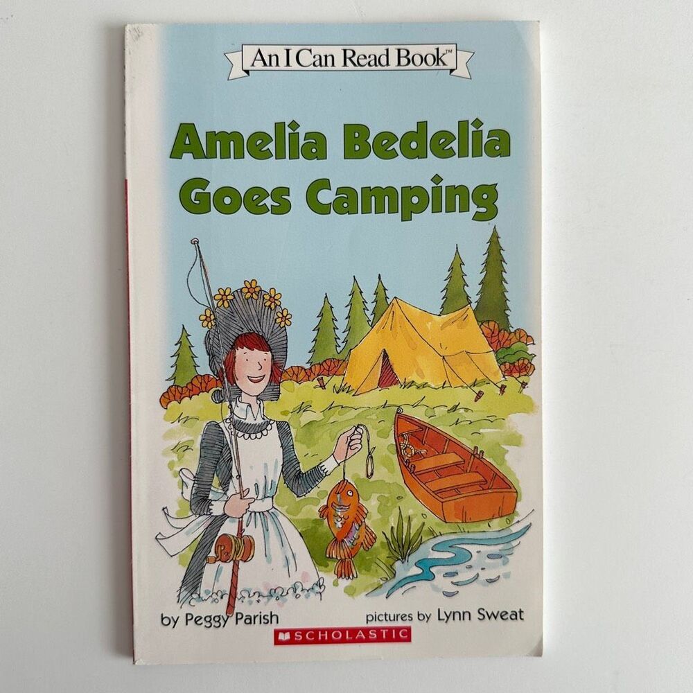 Amelia Bedelia Goes Camping book by Peggy Parish, Early Reader (Paperback)